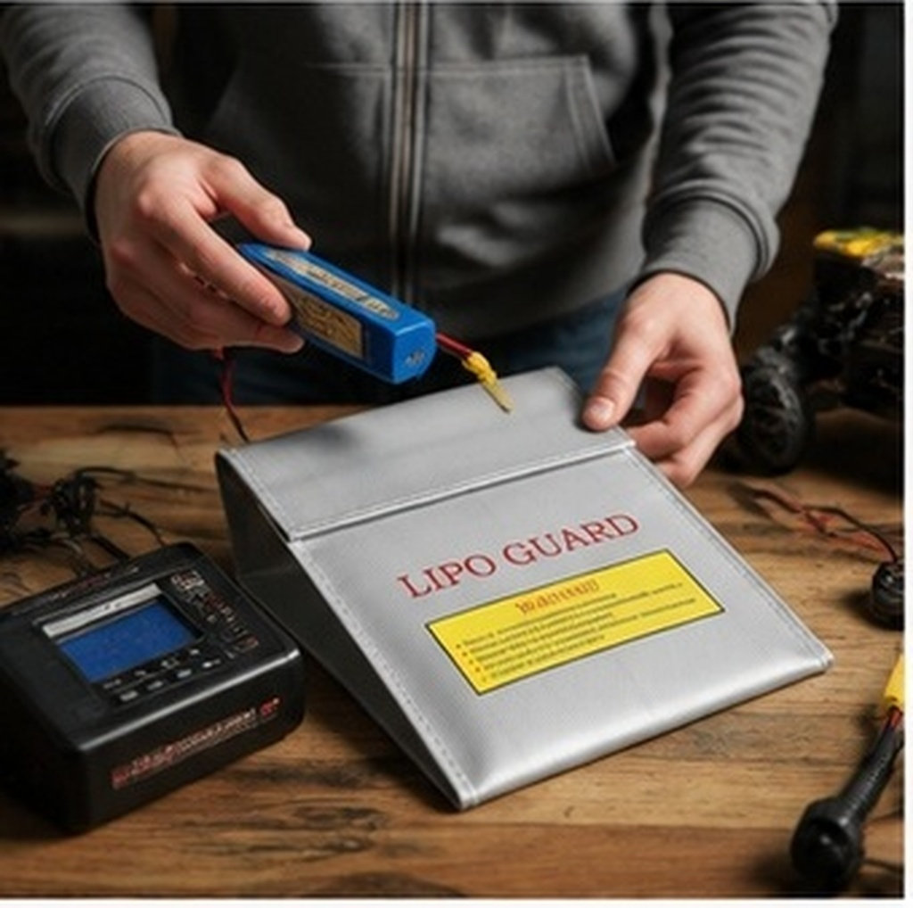 Огнестойкий защитный чехол для – обзор и цена Lipo Battery Fireproof Safety Charge Box