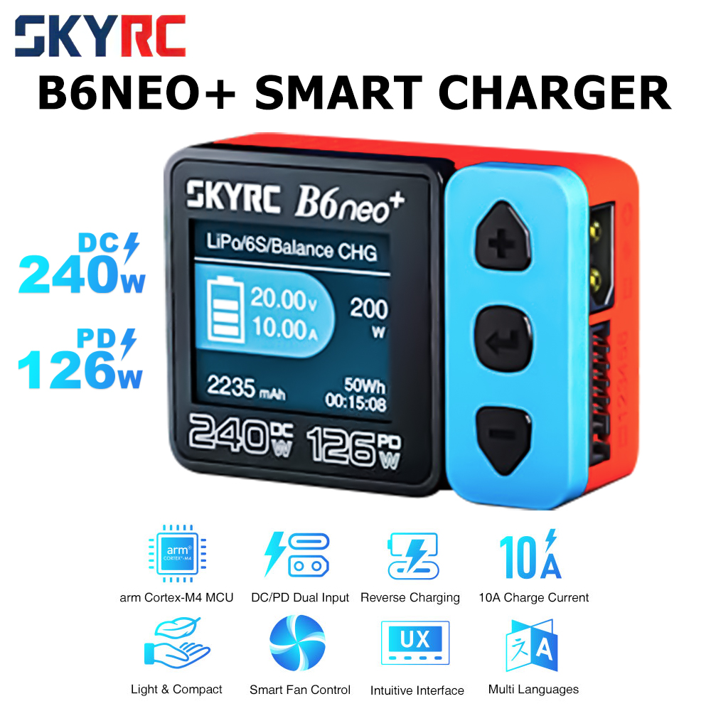 Зарядное устройство SkyRC B6 N – обзор и цена Skyrc B6 Neo Smart Charger